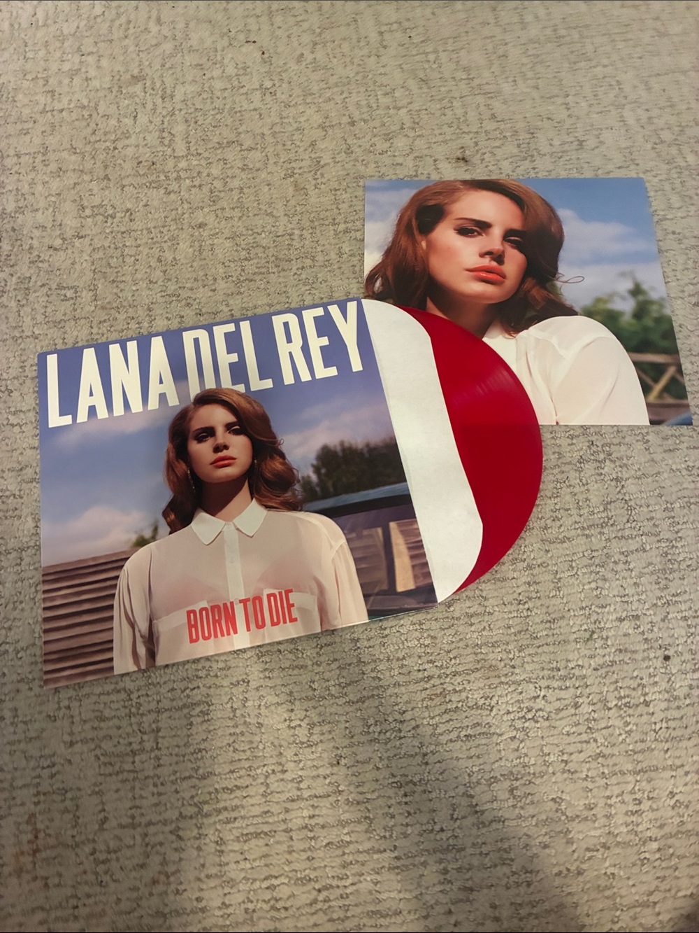 Lana Del Rey "Born to Die" Red Vinyl LP